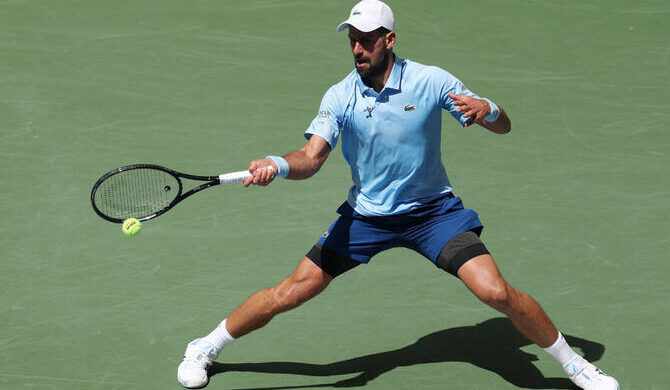 ইউএস ওপেনে এগিয়ে গেলেন জোকোভিচ