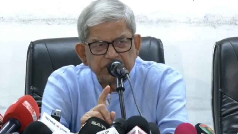 যথাসময়ে নির্বাচন না হলে এই জাতি প্রচণ্ডভাবে ক্ষতিগ্রস্ত হবে: মির্জা ফখরুল