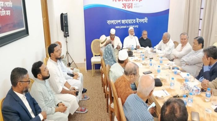 সম্পাদকদের সঙ্গে বিরোধীদলীয় নেতার মতবিনিময়