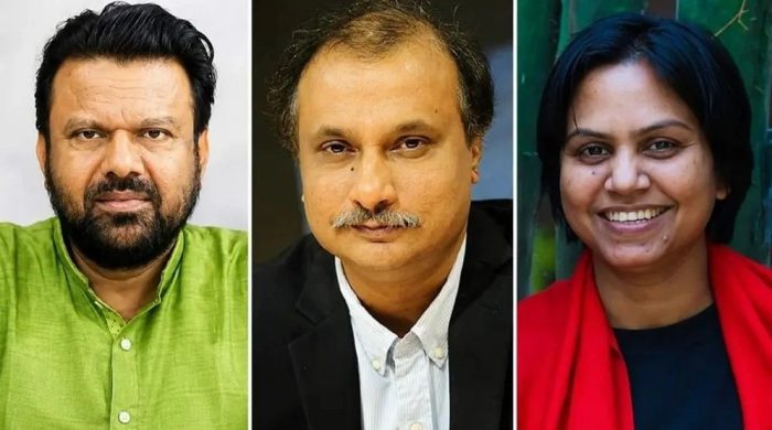 ফ্যাসিস্ট হাসিনার সংবাদ সম্মেলনে উসকানি: ট্রাইব্যুনালে ৩ সাংবাদিককে হাজির