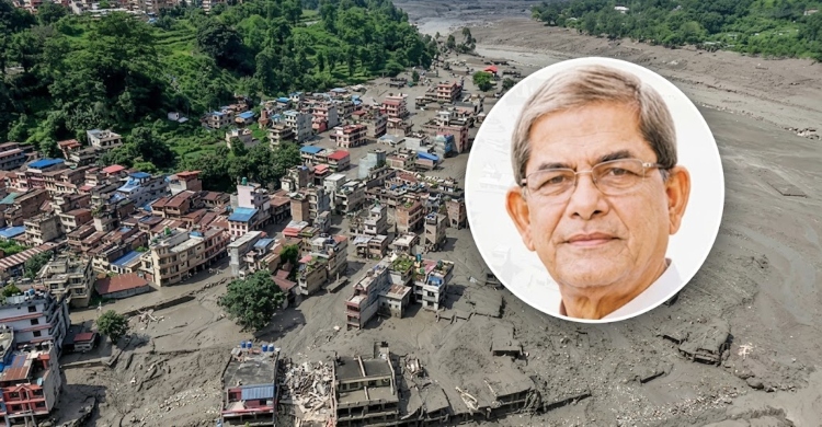 নেপালে বন্যা-ভূমিধসে প্রাণহানির ঘটনায় রাষ্ট্রপতির শোক