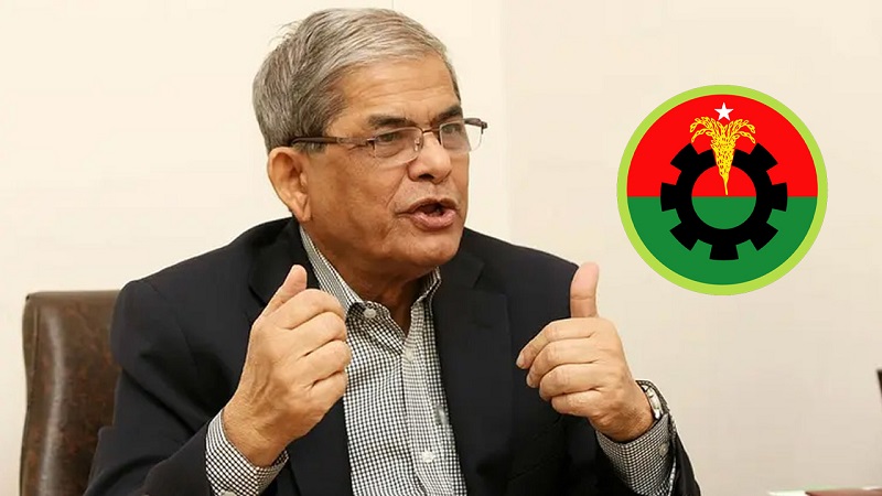 দলীয় পদ ও মন্ত্রিত্ব থেকে মির্জা ফখরুলের পদত্যাগ