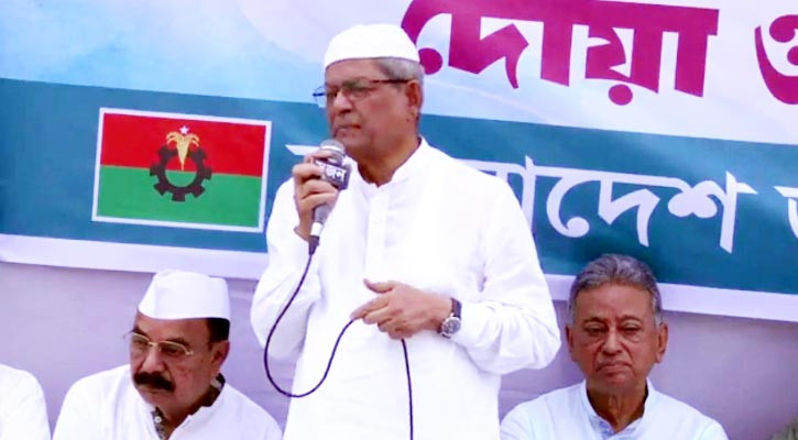 বিএনপির মূল কারিগর খালেদা জিয়া: নয়াপল্টনে ফখরুল