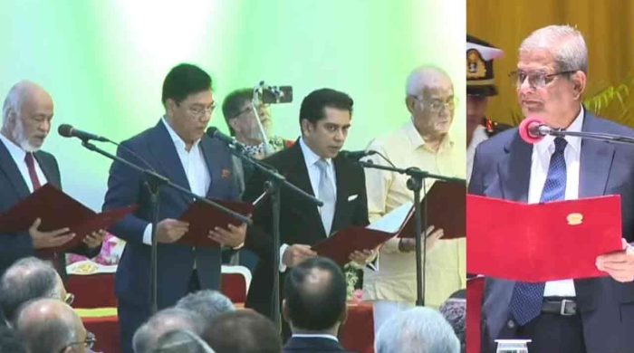 মন্ত্রী হিসেবে শপথ নিলেন নতুন চারজন
