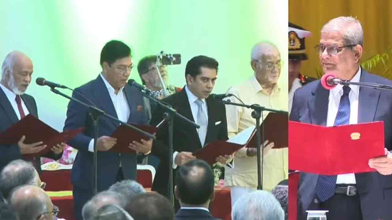 মন্ত্রী হিসেবে শপথ নিলেন নতুন চারজন