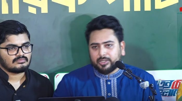 বিএনপি রাষ্ট্রীয় প্রতিষ্ঠানকে দলীয় ক্লাবে পরিণত করেছে : নাহিদ ইসলাম