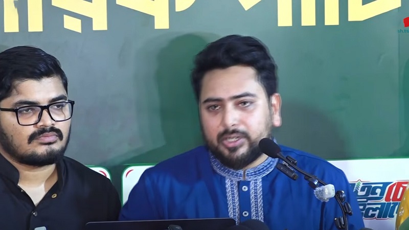 বিএনপি রাষ্ট্রীয় প্রতিষ্ঠানকে দলীয় ক্লাবে পরিণত করেছে : নাহিদ ইসলাম