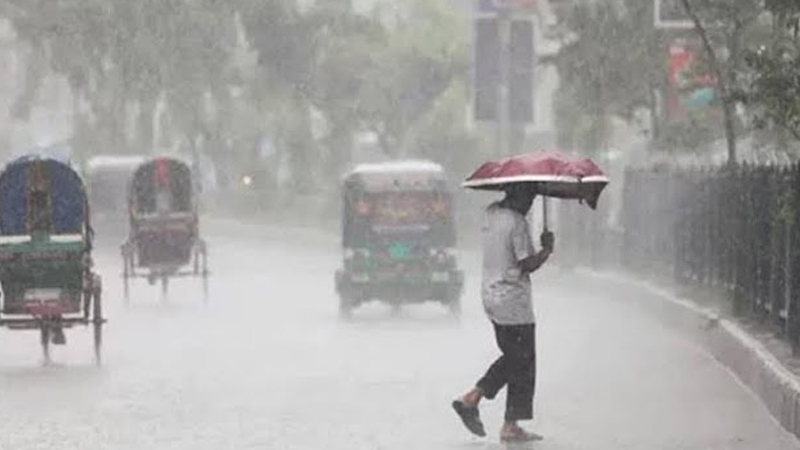 ঝড়ো হাওয়ার সঙ্গে বজ্রবৃষ্টির সম্ভাবনা