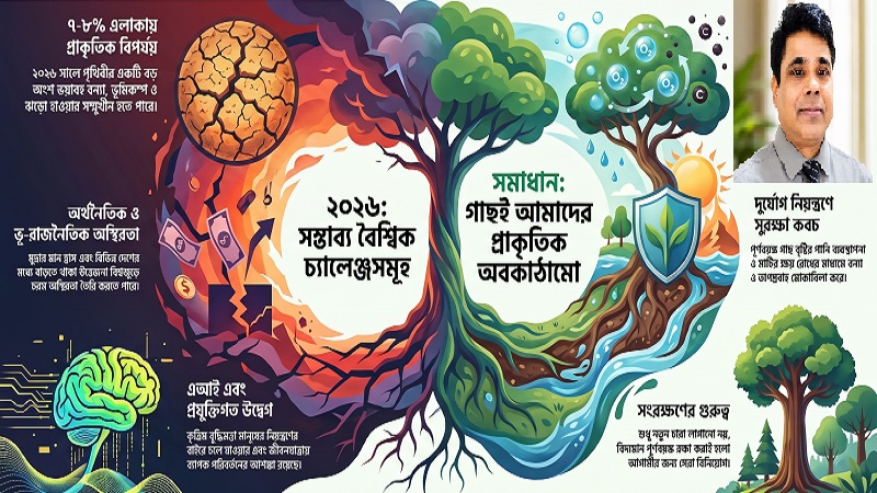 গাছ কাটছি মানে আমরা নিজেদেরই হত্যা করছি